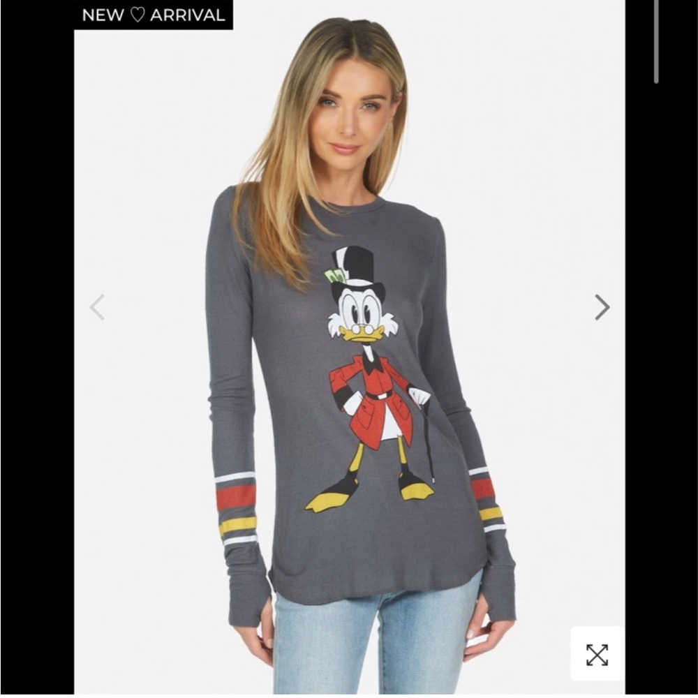 Scrooge McKinley Long Sleeve Fitted Thermal Top W Thumbholes NO TAG